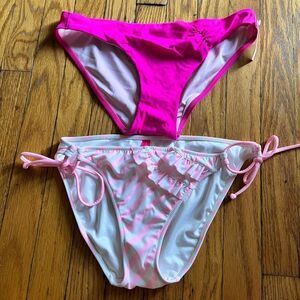 Victoria’s  Secret Set of 2 Bikini Bottoms